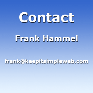 Contact Frank Hammel